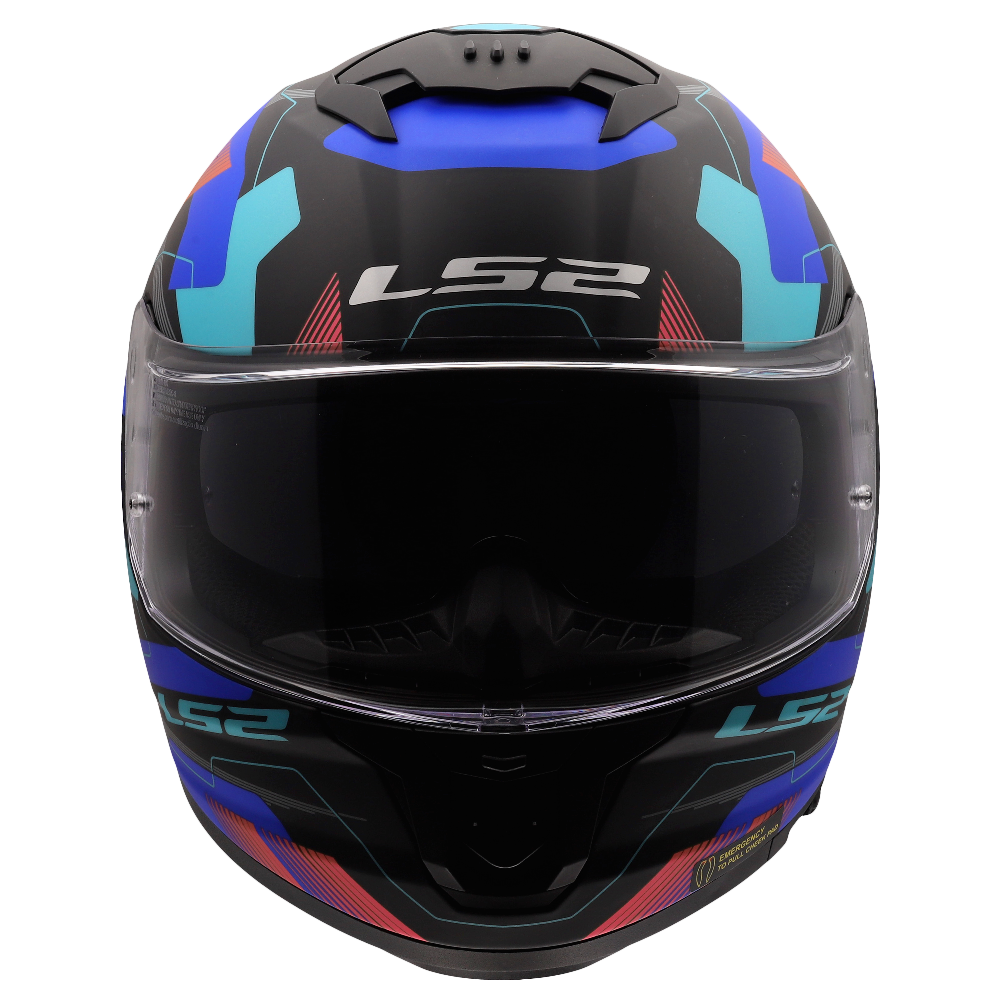 LS2 FF808 STREAM II MIKA BLACK BLUE 06  168083825 (8)